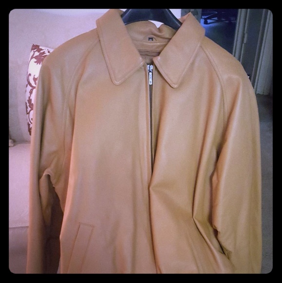 Mens Leather Jacket - Picture 1 of 2